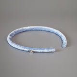 Tight Headband Velour Lt.Blue