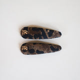 RE Hair Pin Brown Leopard