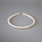 Tight Headband Velour Beige