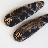 RE Hair Pin Brown Leopard