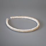 Tight Headband Velour Beige