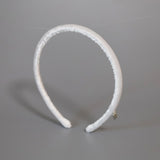 Tight Headband Velour White
