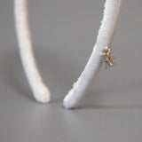 Tight Headband Velour White