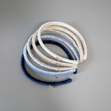 Tight Headband Velour Navy