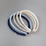 Tight Headband Velour Beige