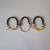 Gold Mix Chain Hair Pony