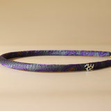 Tight Headband Purple Gray No Studs