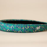 Slender Headband Green Blue No Studs