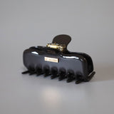 Slate Black Gloss Hair Clip