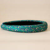 Slender Headband Green Blue No Studs