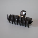 Slate Black Gloss Hair Clip
