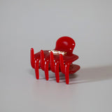 Candy Red Gloss Lil Hair Clip
