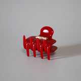 Candy Red Gloss Lil Hair Clip