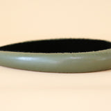 Slender Headband Eco Green Leather No Studs