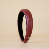 OG Headband Eco Red Leather No Studs