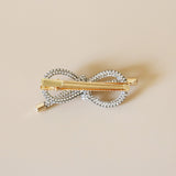 Crystal Ribbon Clip