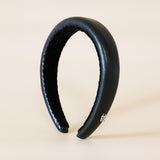 OG Headband Eco Black Leather No Studs