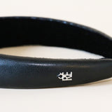 OG Headband Eco Black Leather No Studs