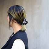 Graphite Black Heart Clip