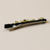 Straight Hair Clip Black Black