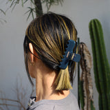 Midnight Navy Gloss Hair Clip