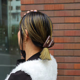 Cocoa Brown Heart Clip