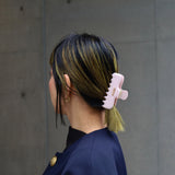 Milky Pink Gloss Hair Clip