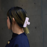 Milky Pink Gloss Hair Clip