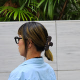 Slate Black Gloss Hair Clip