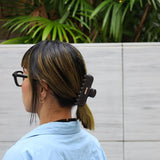 Slate Black Gloss Hair Clip