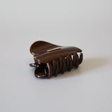 Cocoa Brown Heart Clip