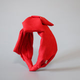 Red Big Ribbon Headband