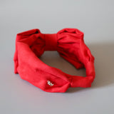 Red Big Ribbon Headband