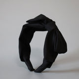 Black Big Ribbon Headband