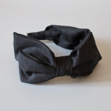 Black Big Ribbon Headband
