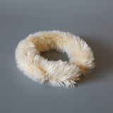 White Fur Headband