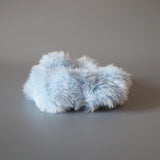 Lt.Blue Fur Scrunchie
