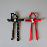 Big Black Ribbon Hair Pony