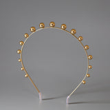 Gold Ball Headband