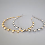 Gold Ball Headband
