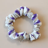 Silk Studs Pony White Purple