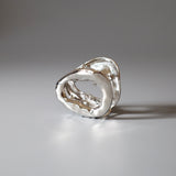 Silver Mouth Hair Clip