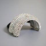 Double Silver Ring Studs Hair Pony