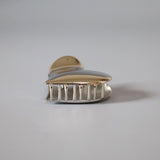 Metal Silver Heart Hair Clip