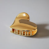 Gold Heart Hair Clip
