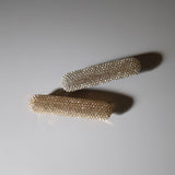 Silver Studs Barrette