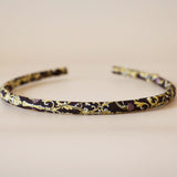 Tight Headband Brown Gold