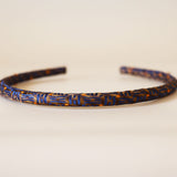 Tight Headband Brown Blue