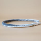 Tight Headband Velour Grey