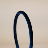 Tight Headband Velour Blue
